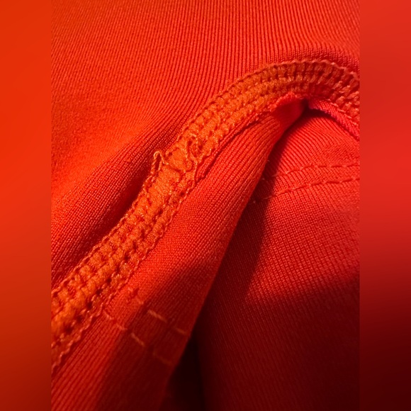 Free People Movement Sock It To Me Bright Orange Leggings - NWT - Size M - Picture 13 of 16